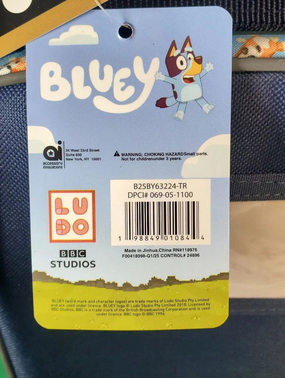 NEW Bluey & Bingo Kids Insulated Lunch Box | 3D Raised Soft Lunch Bag Reusable